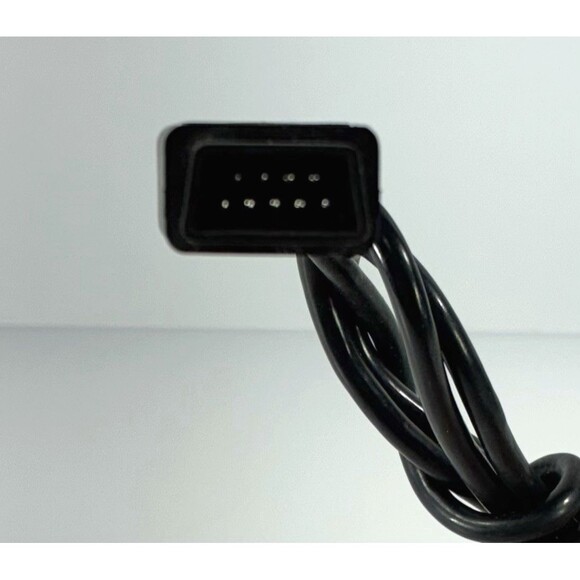 Sega Genesis Controller Extension Black Cable Vintage Authentic Tested - Picture 4 of 4